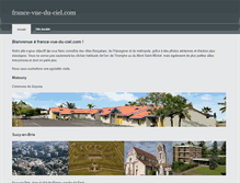 Tablet Screenshot of france-vue-du-ciel.com